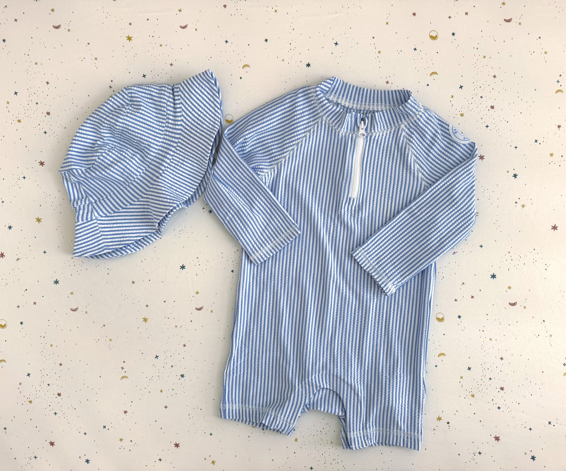 Infant/Toddler Swim is my new favorite thing 🐳 This blue searsucker set from baby gap is going to get so much wear this summer!

#babyswim #upf50 #swim #swimsuit #summer

#LTKKids #LTKSwim #LTKSpringSale