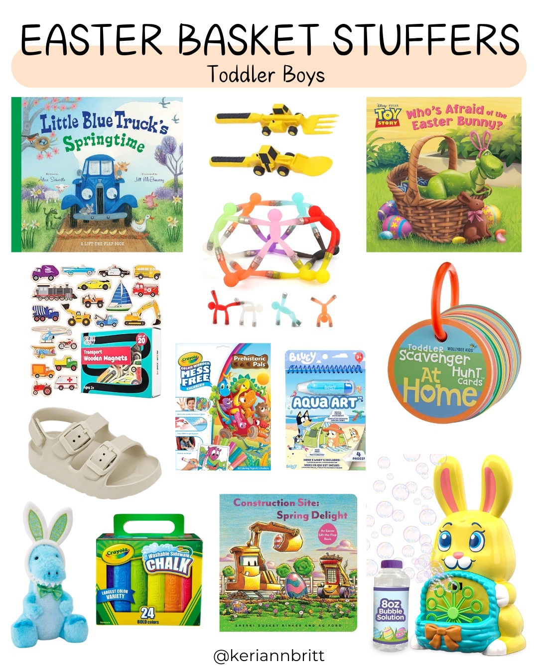 Toddler Boy Easter Basket Stuffers

Boys Easter ideas / boy Easter basket / toddler Easter / kids Easter gift 

#LTKKids #LTKSeasonal