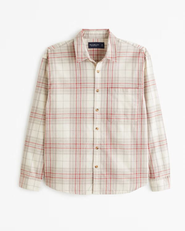 90s Relaxed Flannel | Abercrombie & Fitch (US)