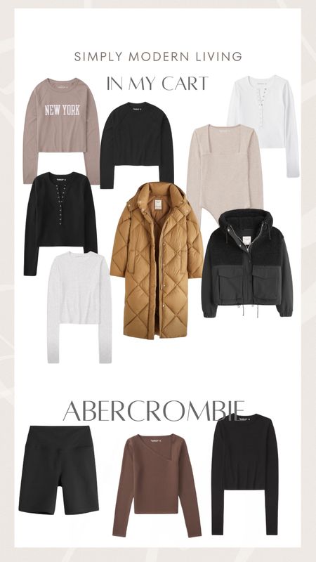 Like to know it sale - Abercrombie basics, coat, jacket

#LTKU #LTKSeasonal #LTKSale