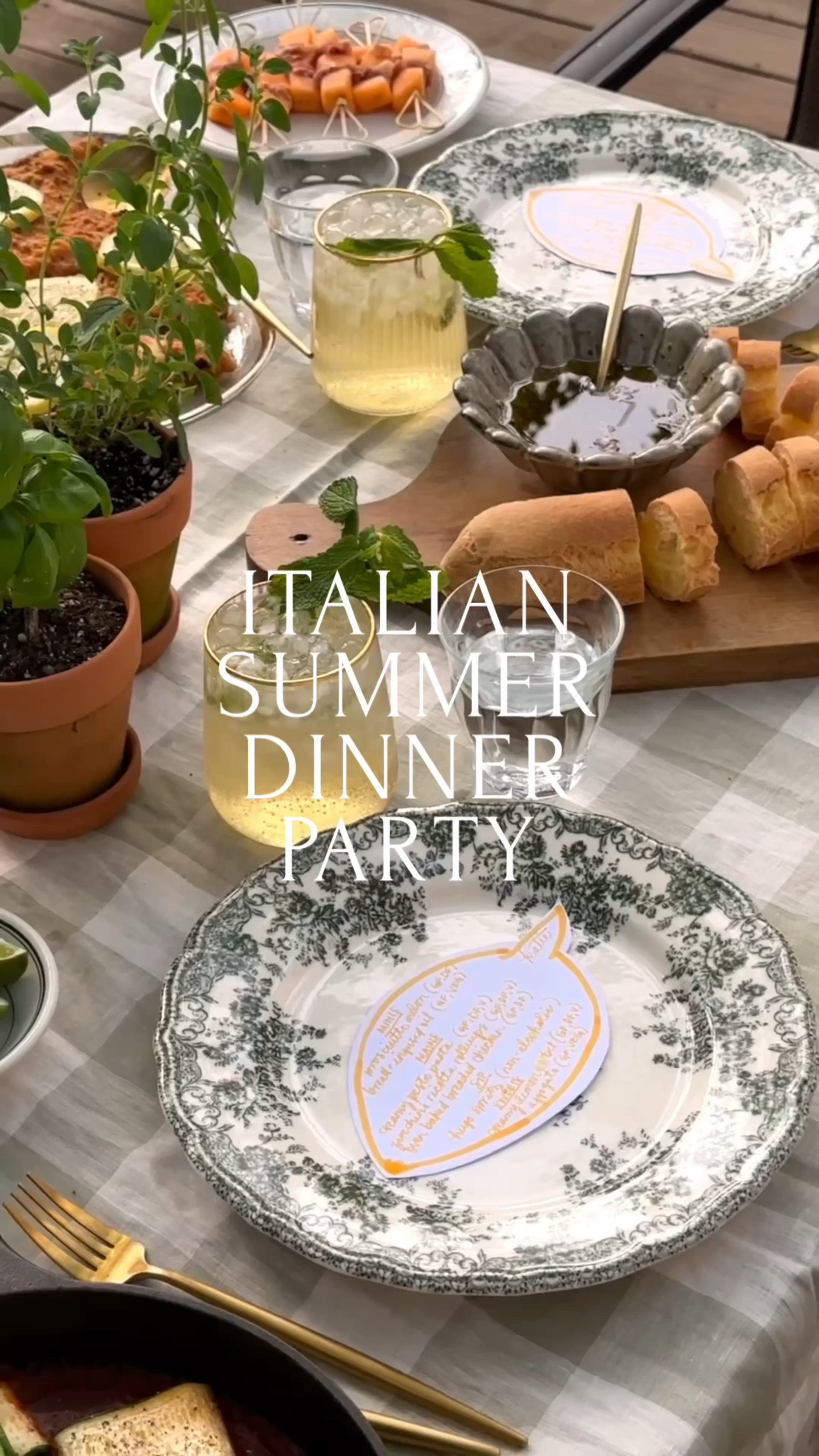 What I used to throw an Italian Summer Dinner Party! It was such a fun theme and all of the recipes are on my kaylaskitchandfix.com!

#LTKhome #LTKunder50 #LTKSeasonal