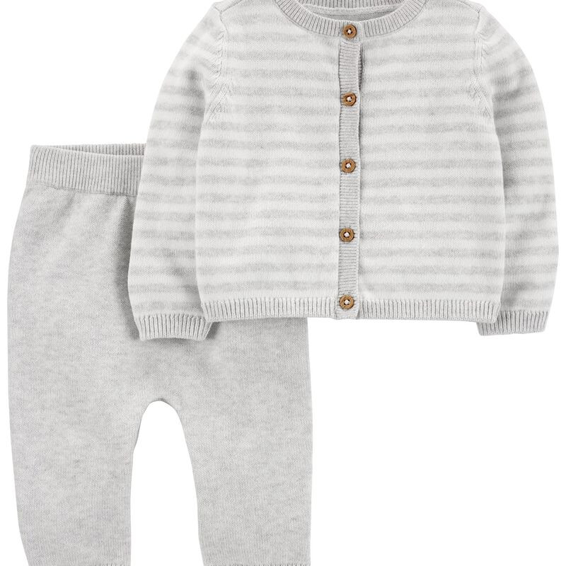 Baby 2-Piece Cardigan & Pant Set | Carter's