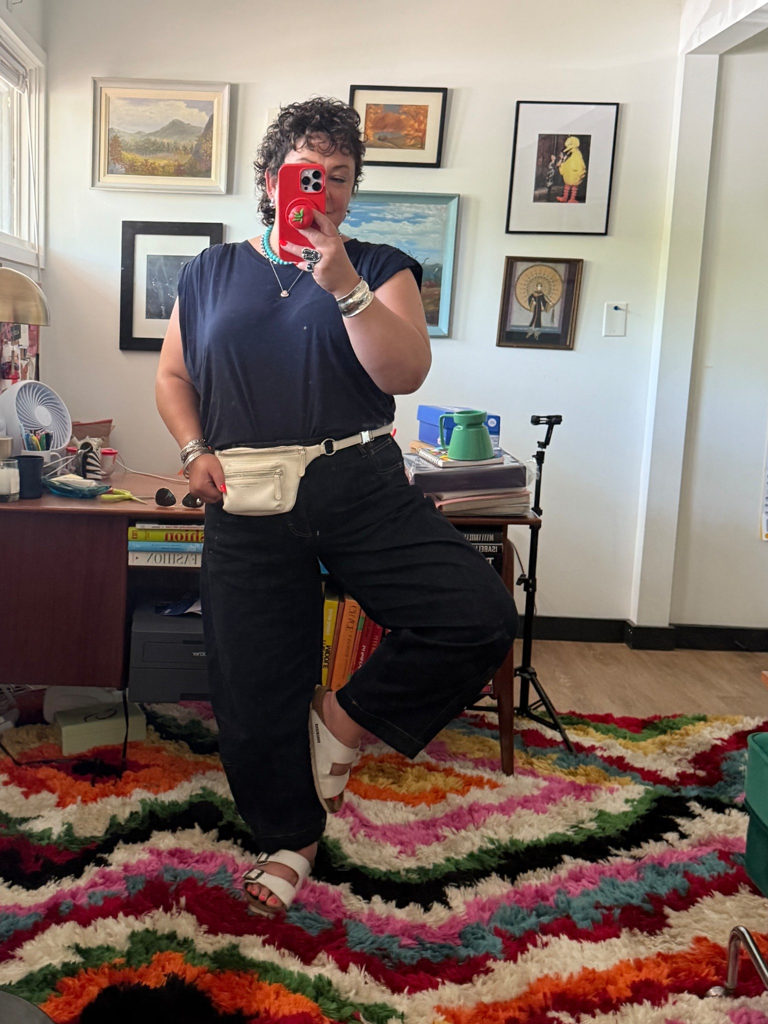 Trying out the barrel Jean trend 

#LTKMidsize #LTKPetite #LTKOver40