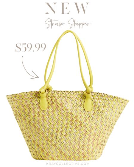 Neon but not to neon, this woven beach tote with a pop of neon yellow will add an extra vibe to your vacation outfit.  Plenty of storage space this tote is only $59.99, it’s going to see out fast.

Beach tote | travel bag | affordable style | attainable style | spring break | pool tote | spring bags | summer bags | summer totes | neon tote

#beachtote #springbreak #vacationbag#springoutfits #beachbags 

#LTKswim #LTKunder100 #LTKitbag