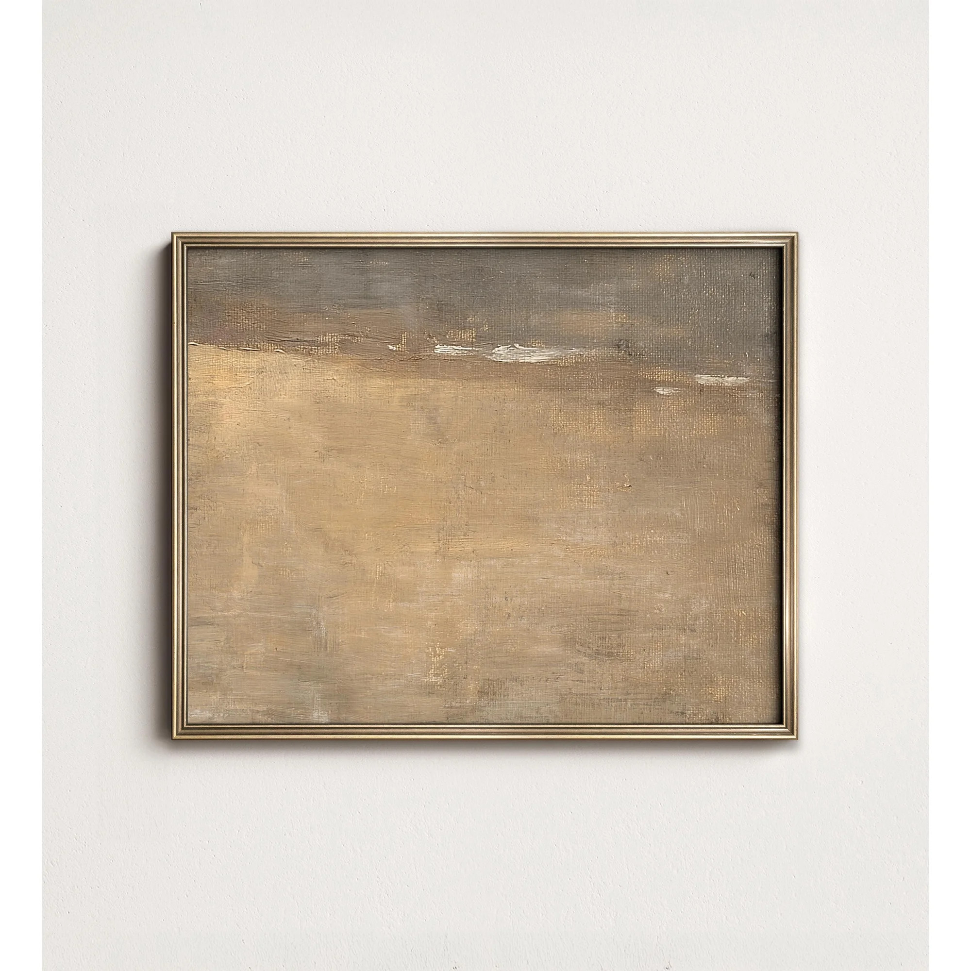 Minimalist Beach : Abstract Coastal Art Print 9-102 UNFRAMED Poster, Wall Art for Decor, Present,... | Walmart (US)