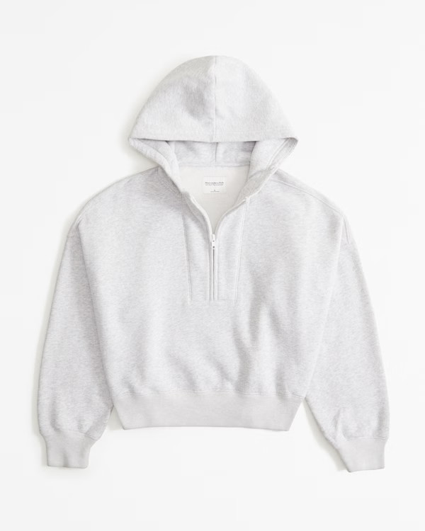 Sunday Half-Zip Hoodie | Abercrombie & Fitch (US)
