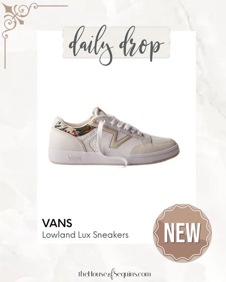 NEW! Vans Lowland Lux sneakers