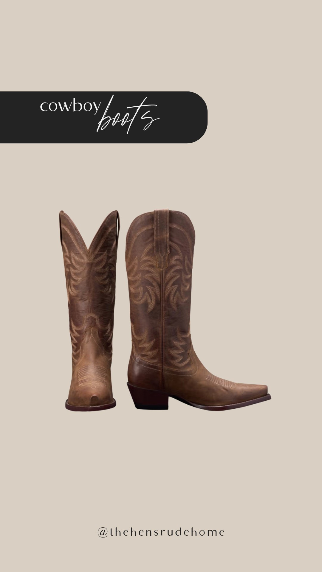 Cowboy boots for every occasion 

#LTKGiftGuide