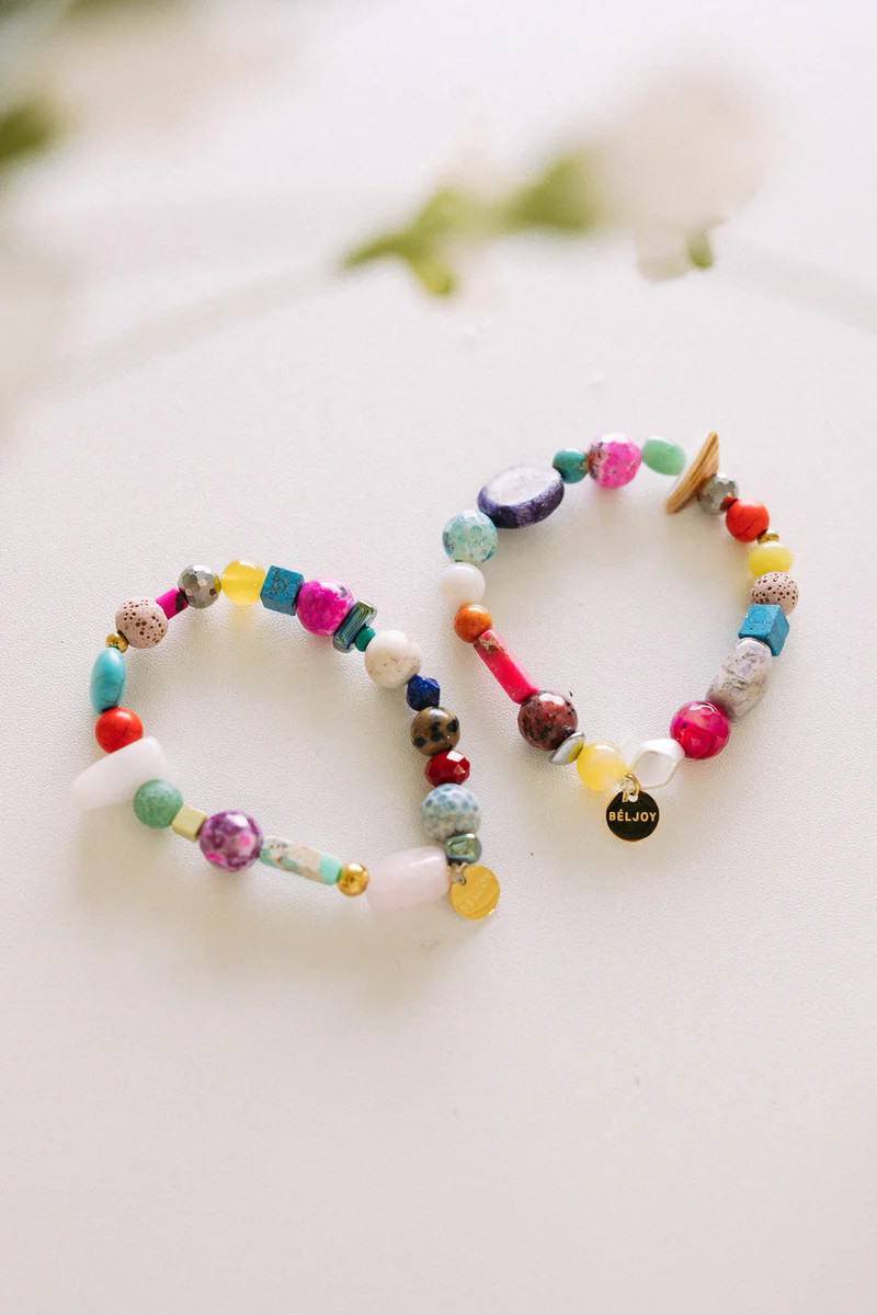 Blair Colorful One-of-a-kind Beaded Bracelet - Beljoy Jewelry | BÉLJOY