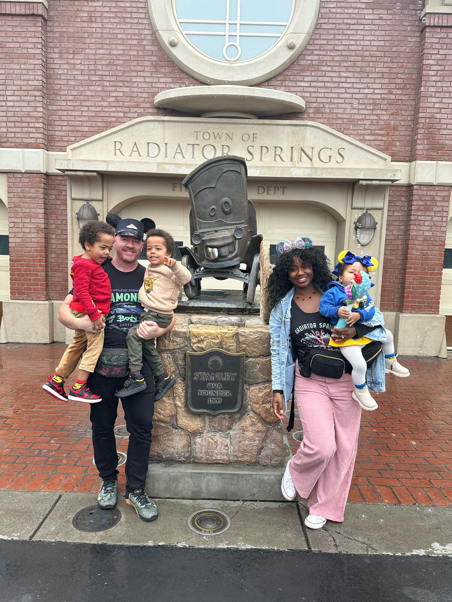 Disney Day 2 Outfits! We did CARS!

I was Flo, Wade was Ramone, Naomi was Cruz, Kai was Mater, and Cruz was Lighting McQueen

#LTKstyletip #LTKtravel #LTKfamily