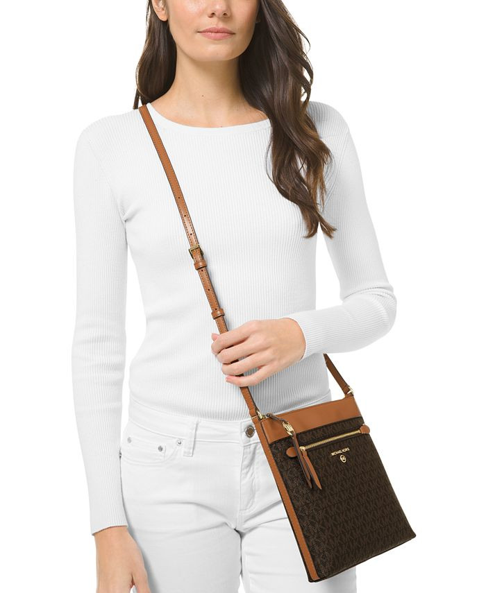 Jet Set Charm Small NS Flat Crossbody | Macys (US)