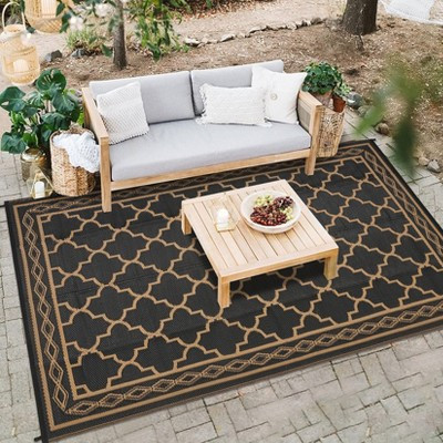 Outdoor Rug Waterproof Reversible Rug Outside Plastic Carpet, Stain & UV Resistant Portable RV Mat | Target