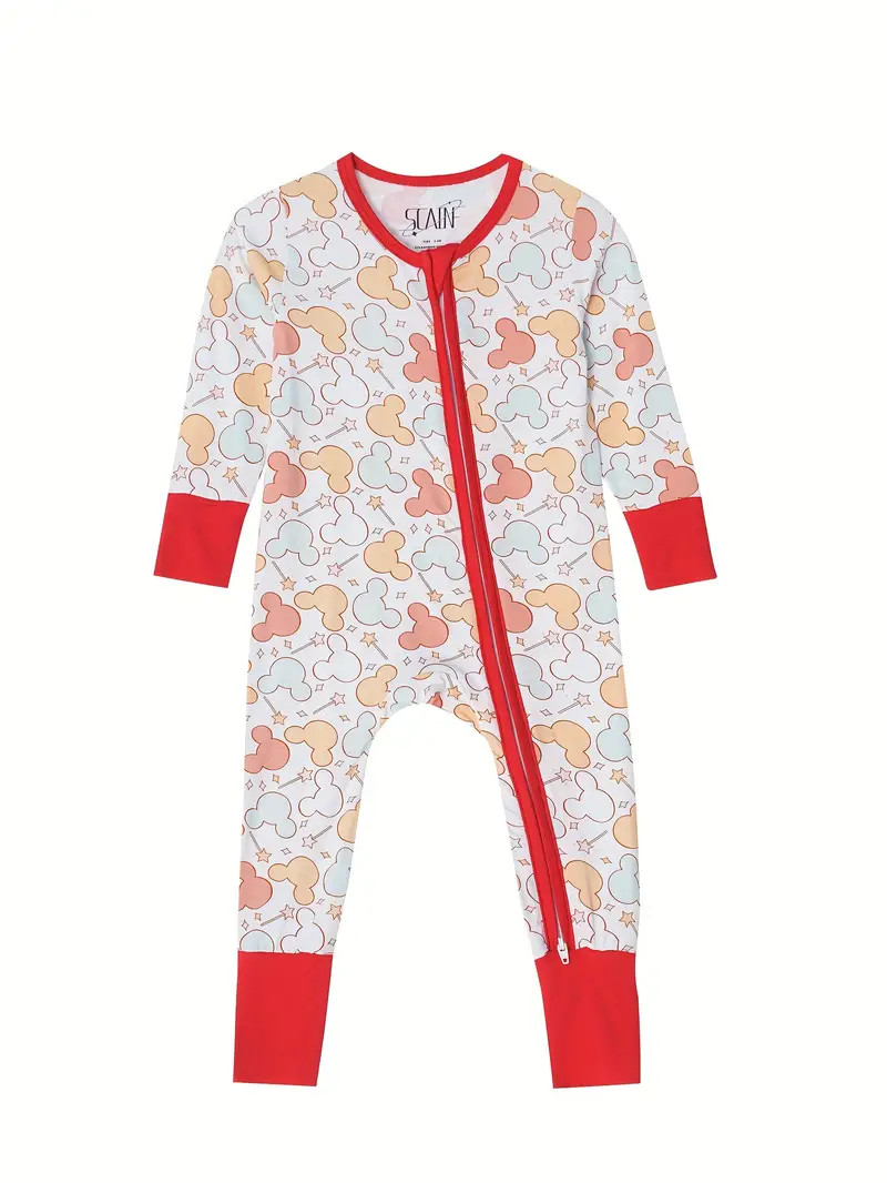 Adorable Bamboo Fiber Irregular Print Girls Onesie Perfect - Temu | Temu Affiliate Program