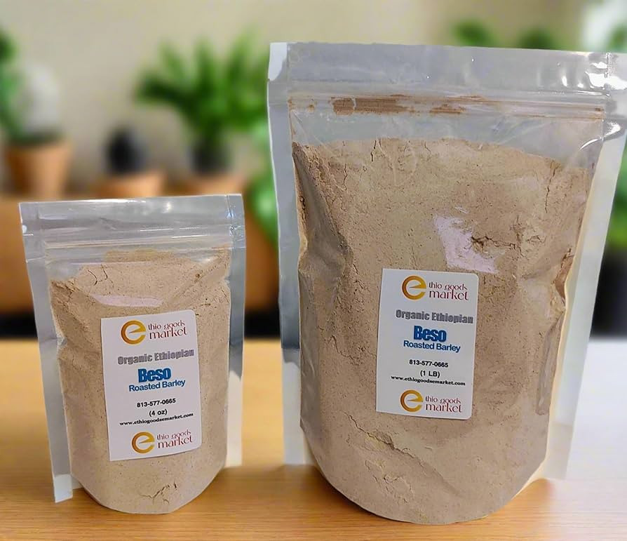 Ethiopian Organic Beso (Roasted Barley) 8 oz | Amazon (US)