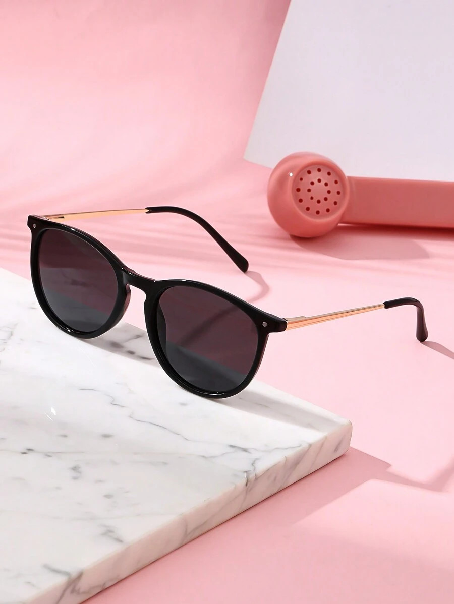 Polarized Sunglasses, Retro Cat Eye Frame, Plastic, Fashion Classic, Outdoor Sports Cycling Glass... | SHEIN