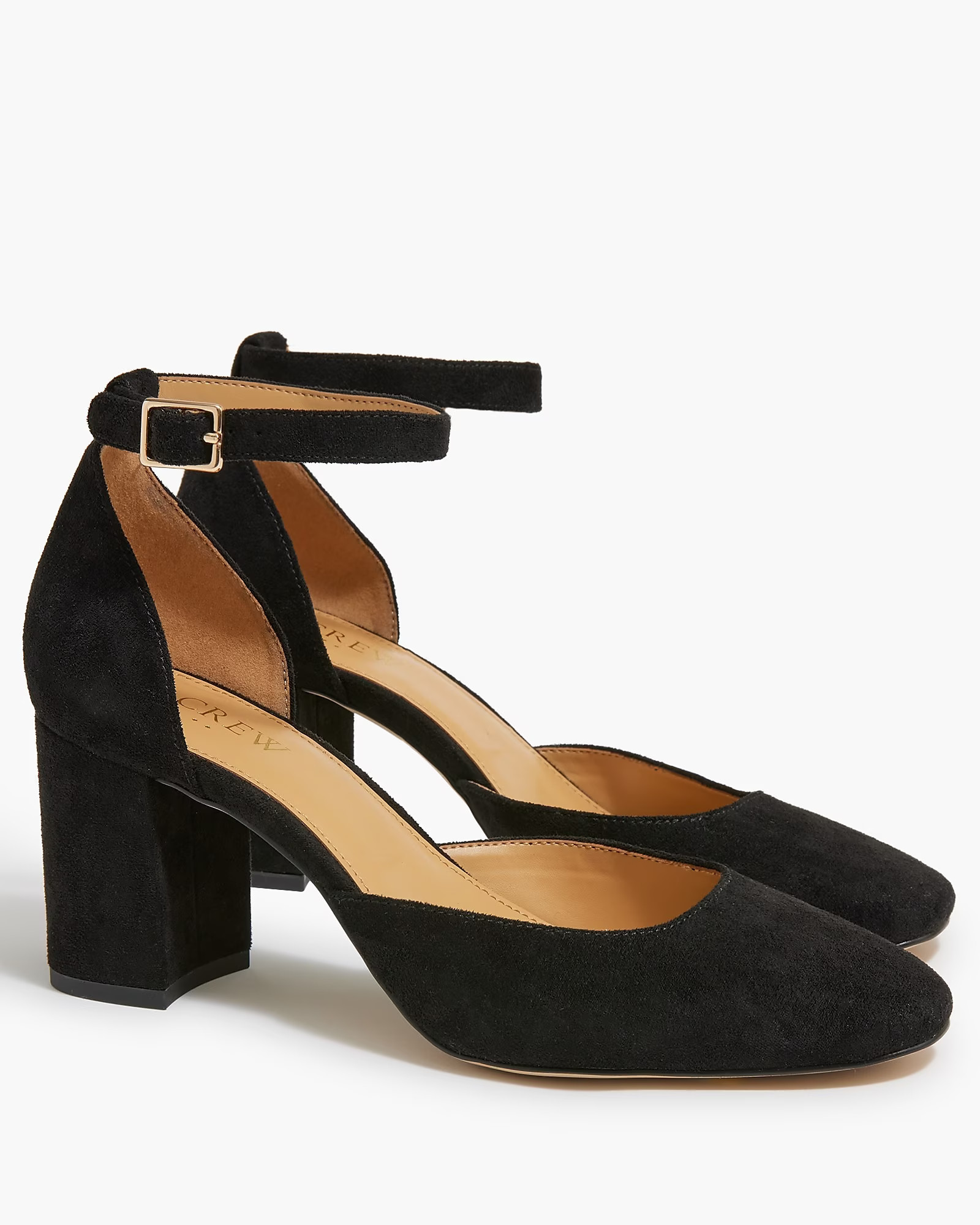 Block heels with ankle strap | J.Crew Factory