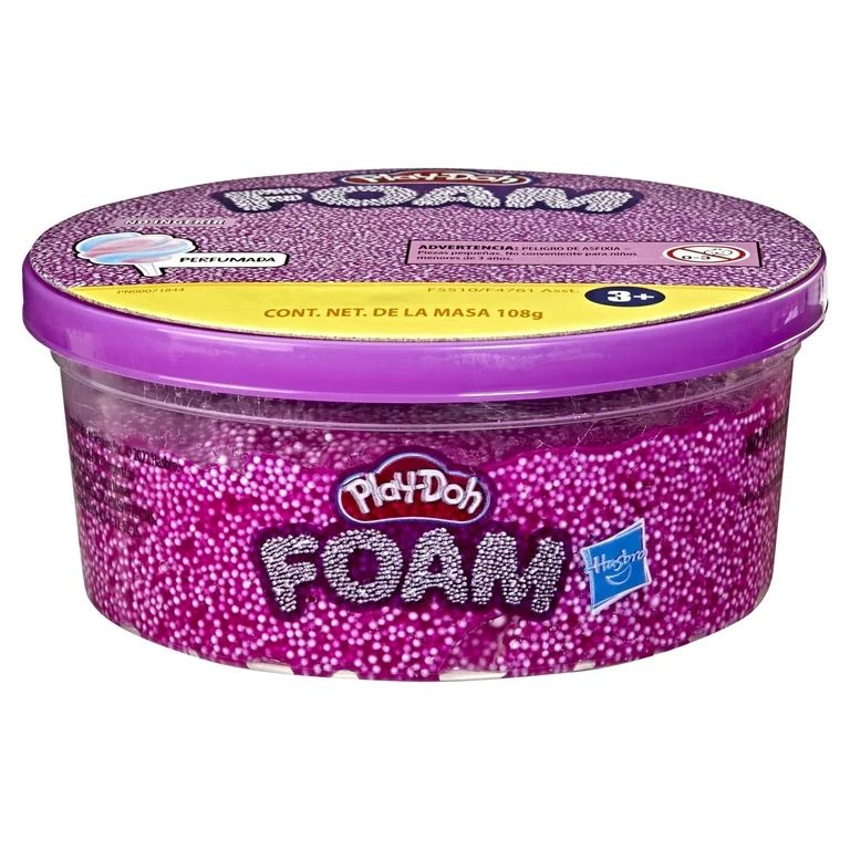 Play-Doh Foam Play Dough Can - Purple (3.8 oz) | Walmart (US)