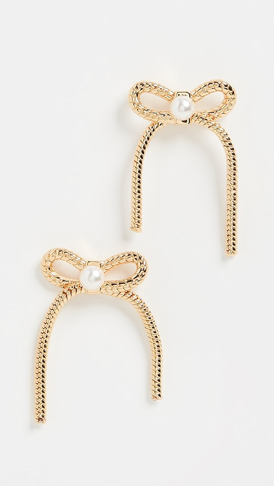Lele Sadoughi Bow Stud Earrings | SHOPBOP | Shopbop