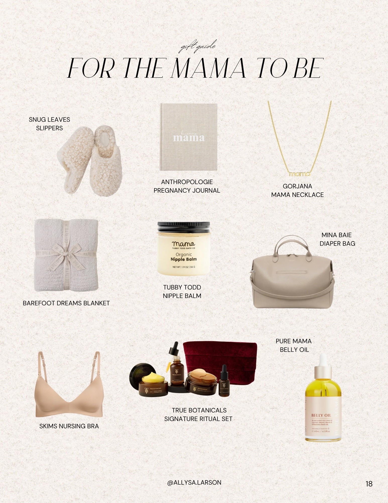 Gift Guide for the Mama to Be 

#LTKBump #LTKGiftGuide #LTKmomlife