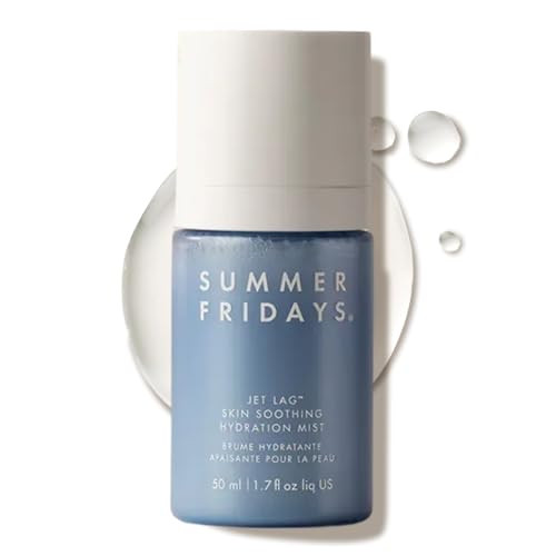 Summer Fridays Jet Lag Skin Soothing Hydration Face Mist - Ultra-Fine Facial Spray & Hydrating Mist to Comfort, Soothe & Help Provide Protective Moisture Barrier Support for Glowing Skin (1.7 Fl Oz) | Amazon (US)