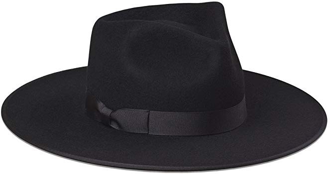 Women's Noir Rancher Fedora Hat | Amazon (US)