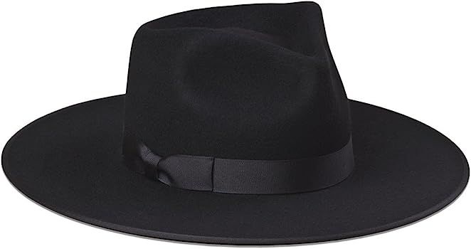 Women's Noir Rancher Fedora Hat | Amazon (US)