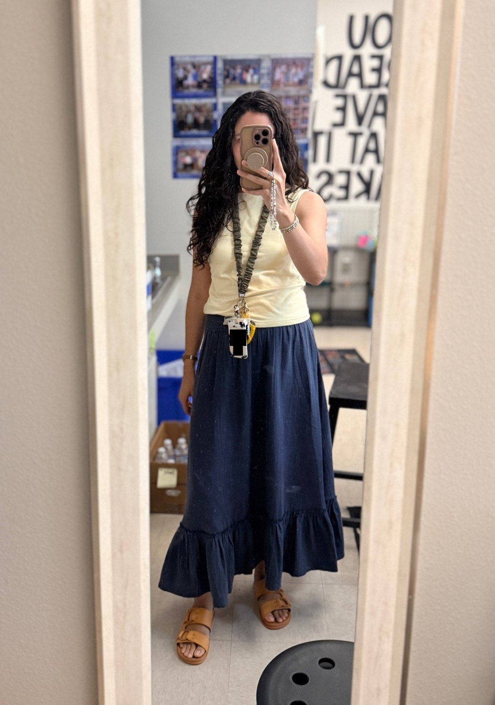 Love a quality comfy skirt 🤌🏼 especially in this hot weather @Quince @Target 

#teacher #springstyle #summerstyle

#LTKSeasonal #LTKWorkwear #LTKootd