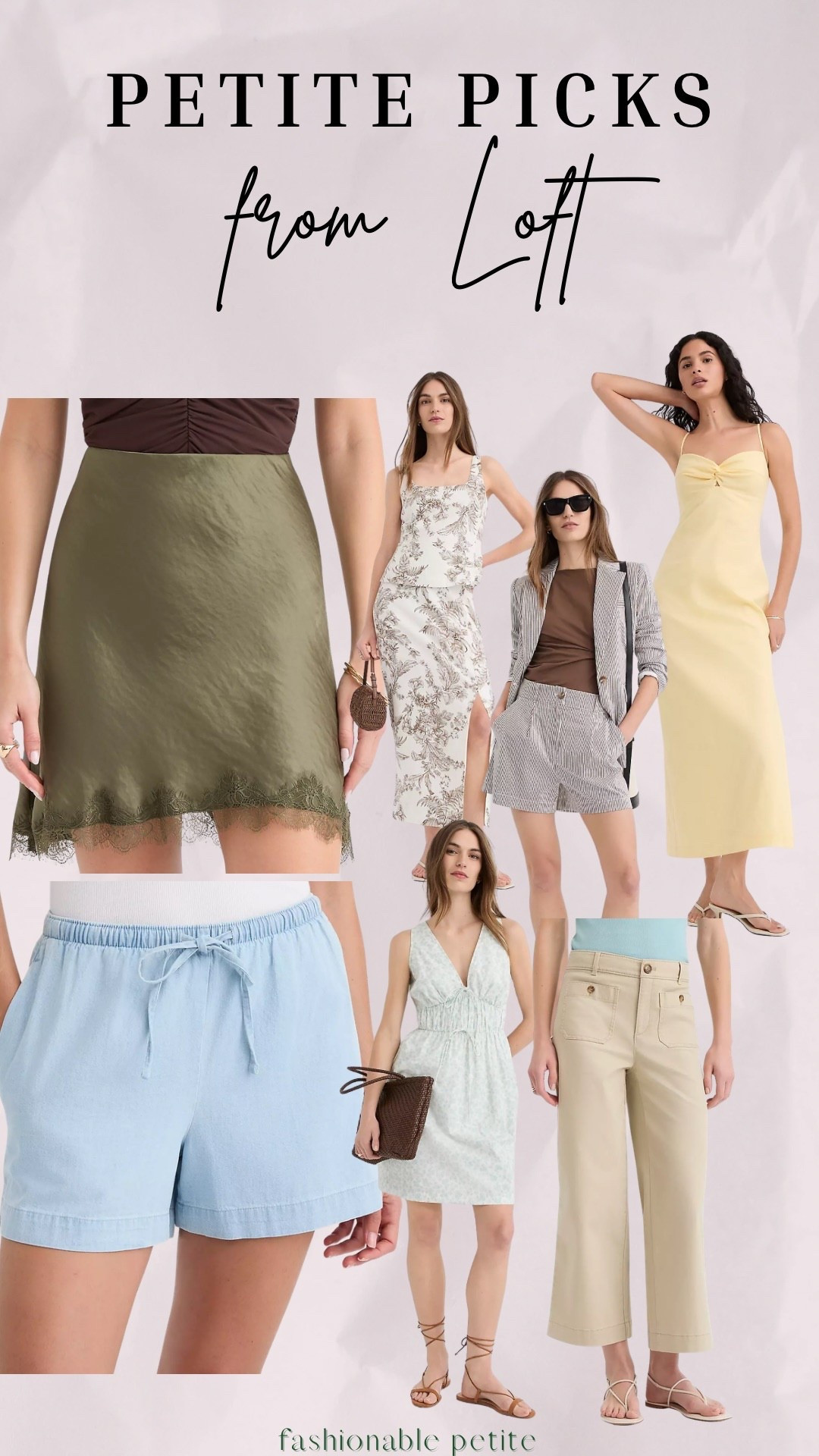 Petite picks 40% off at loft! So many petite dresses and sets to wear for summer!

Summer outfit, loft, petite, shorts, summer dresses 

#LTKPetite #LTKSaleAlert