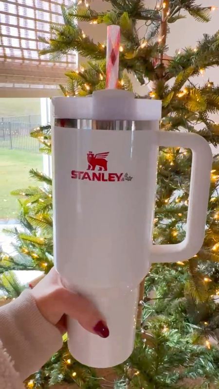 Stanley holiday cup - live today at noon! These sold out in 30 min last year. Stanley holiday cups white gifts for her Christmas gifts

#LTKHoliday #LTKsalealert #LTKSeasonal
