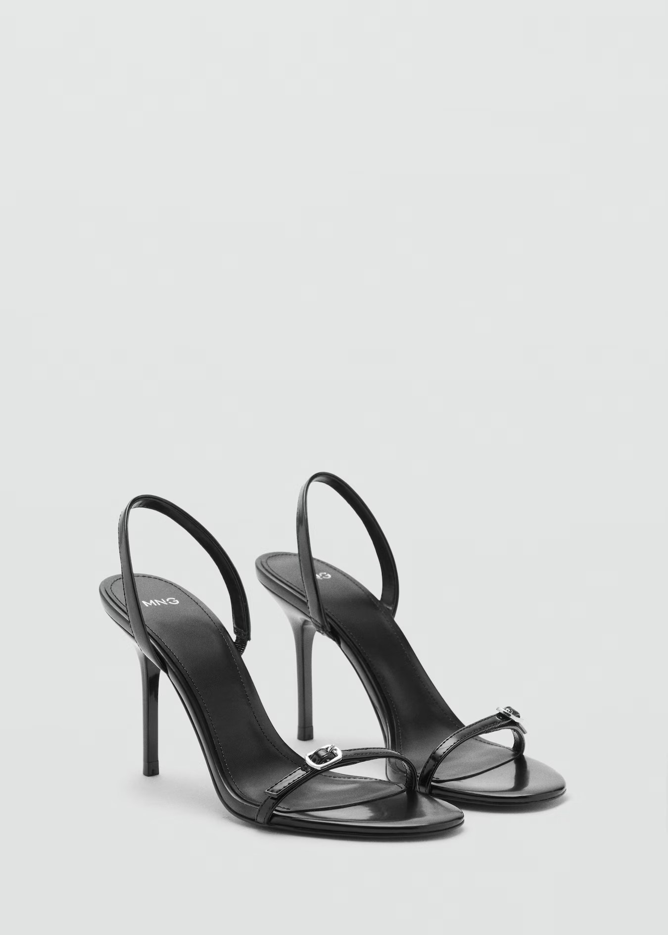 Stiletto heel sandal with buckle - Women | MANGO United Kingdom | MANGO (UK)