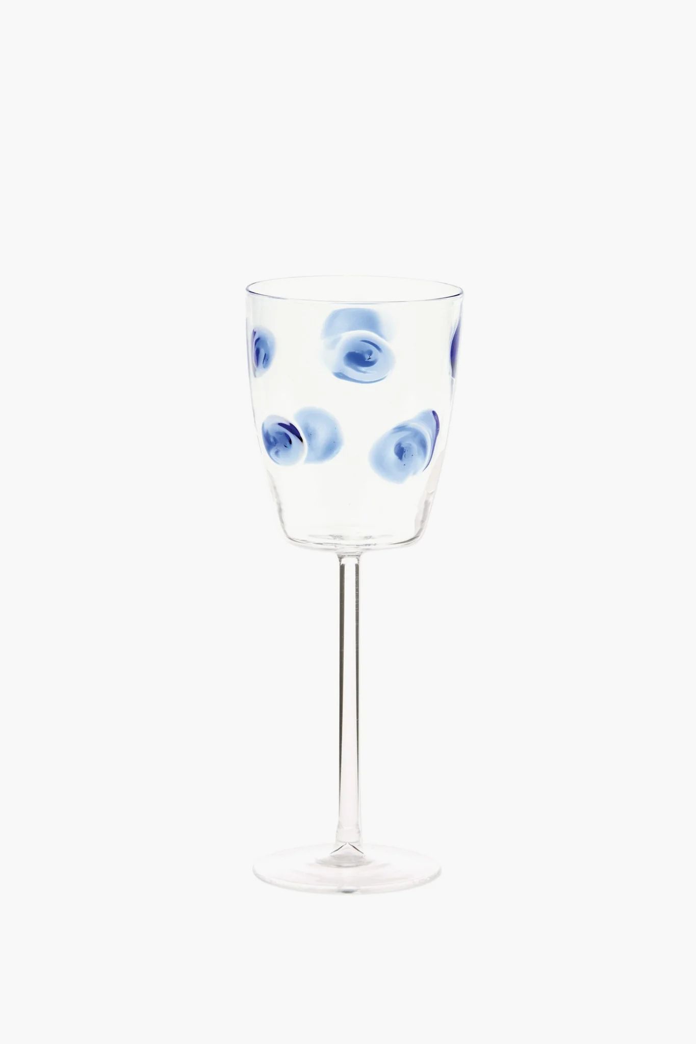 Drop Blue Wine Glass | Tuckernuck (US)