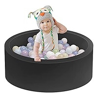Shiji Baby Ball Pit Memory Foam Ball Pool Soft Indoor Outdoor Baby Playpen, Ideal Gift Play Toy f... | Amazon (US)