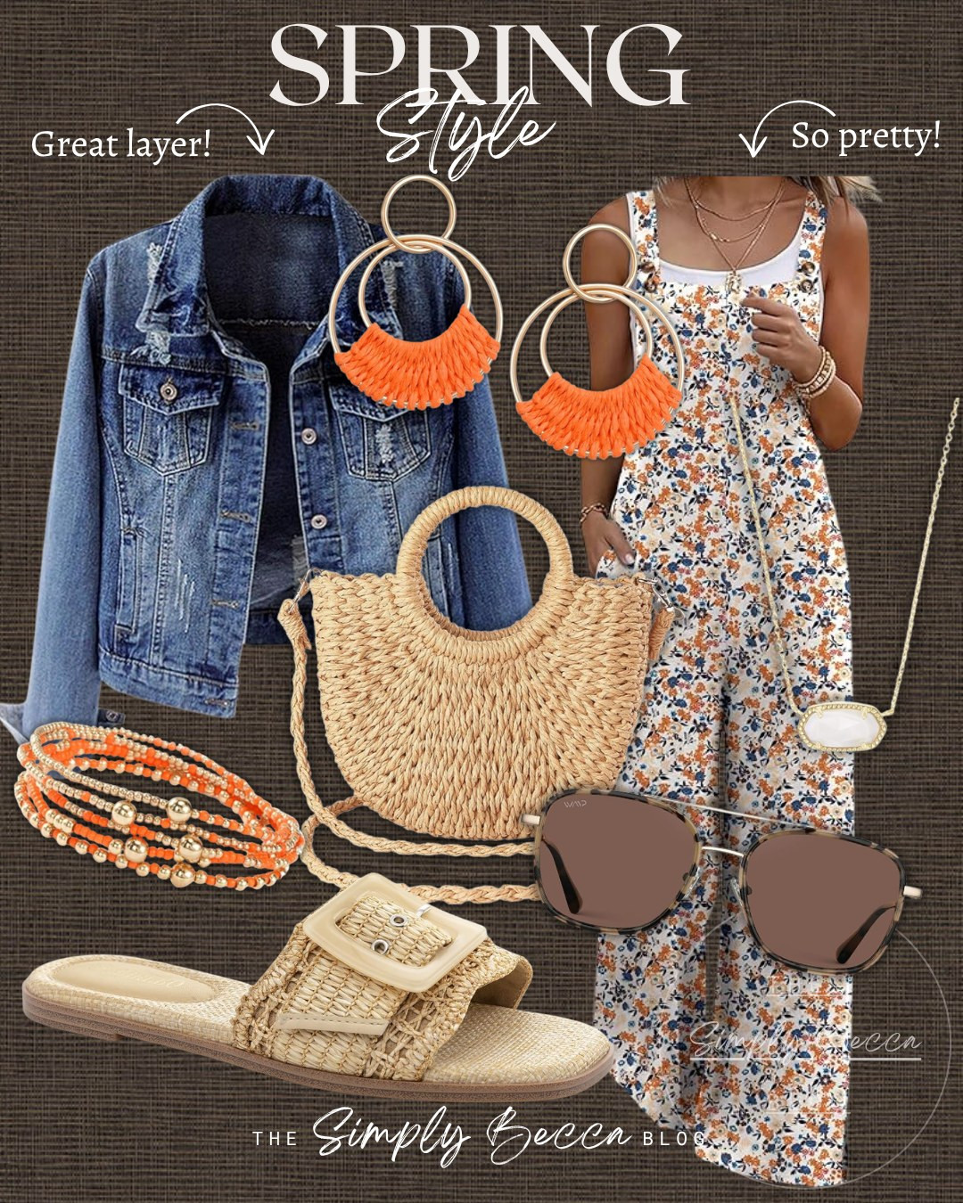 Cuuute, cute jumpsuits!

@amazon #amazonfashion #ltkwomens #springstyle #springoutfits2026 #vacationoutfitsbeach #woventote #strawslides #orange 

 

#LTKmomlife #LTKSeasonal #LTKTravel