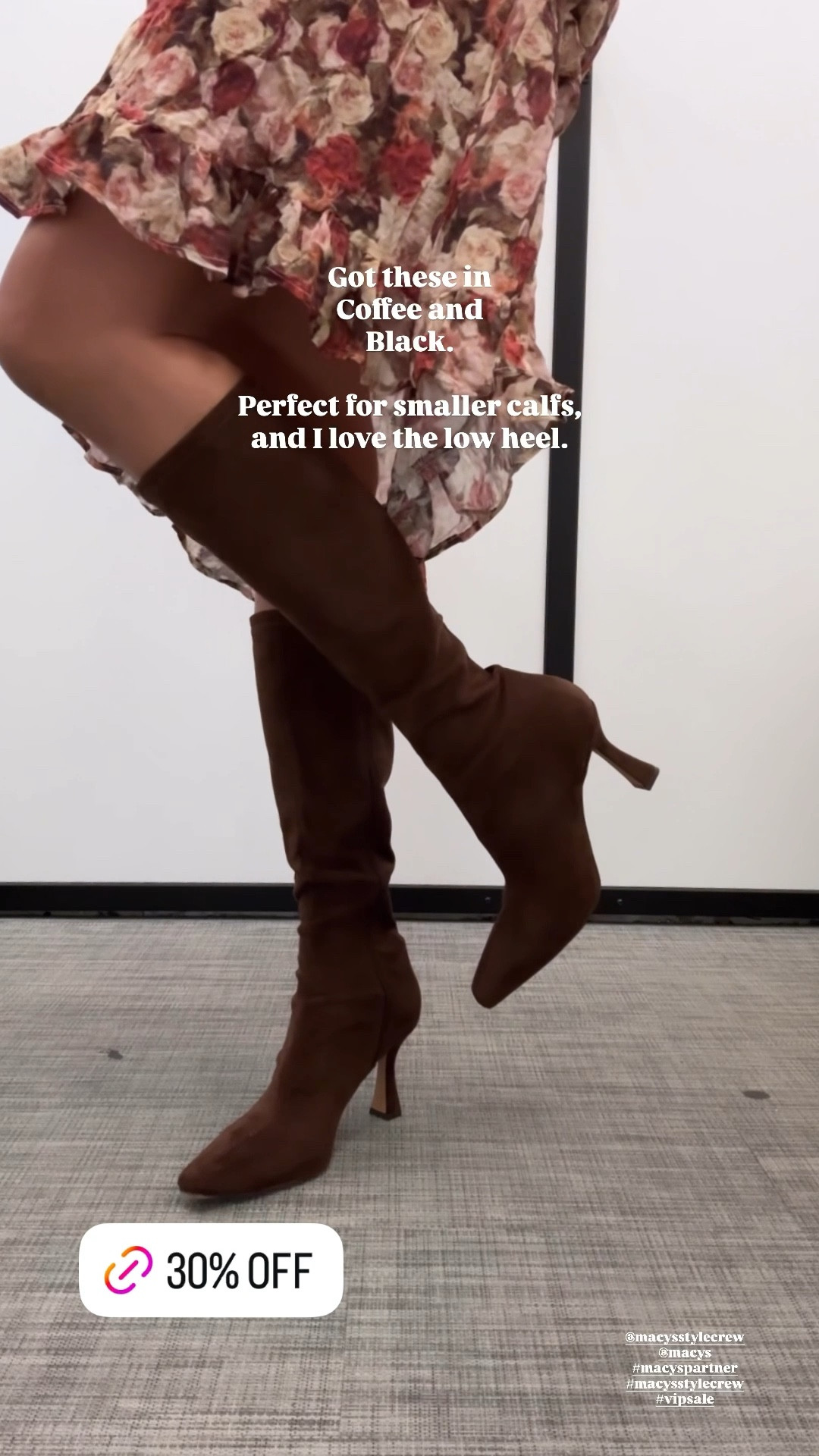 Perfect for women with smaller calfs and who prefer a lower heel. These boots are so good.

#LTKFallSale #LTKFindsUnder100 #LTKShoeCrush