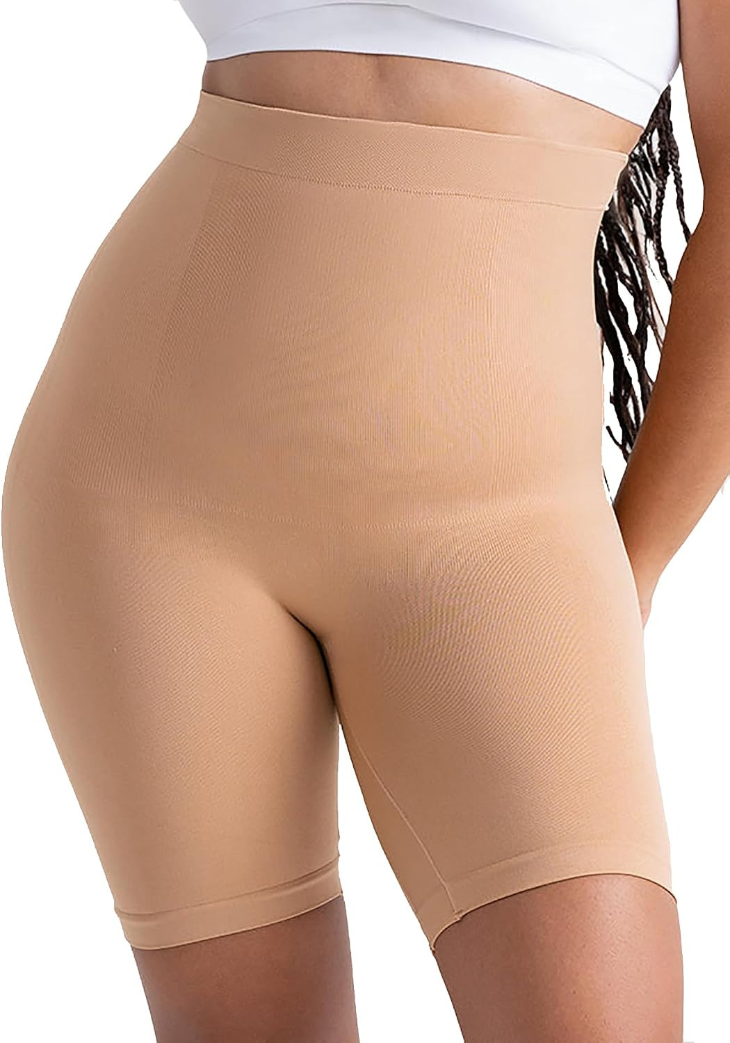 SHAPERMINT Shapewear for Women - High-Waisted Shapewear Tummy Control Shorts, Thigh Slimmer, Underwear for Women | Amazon (US)
