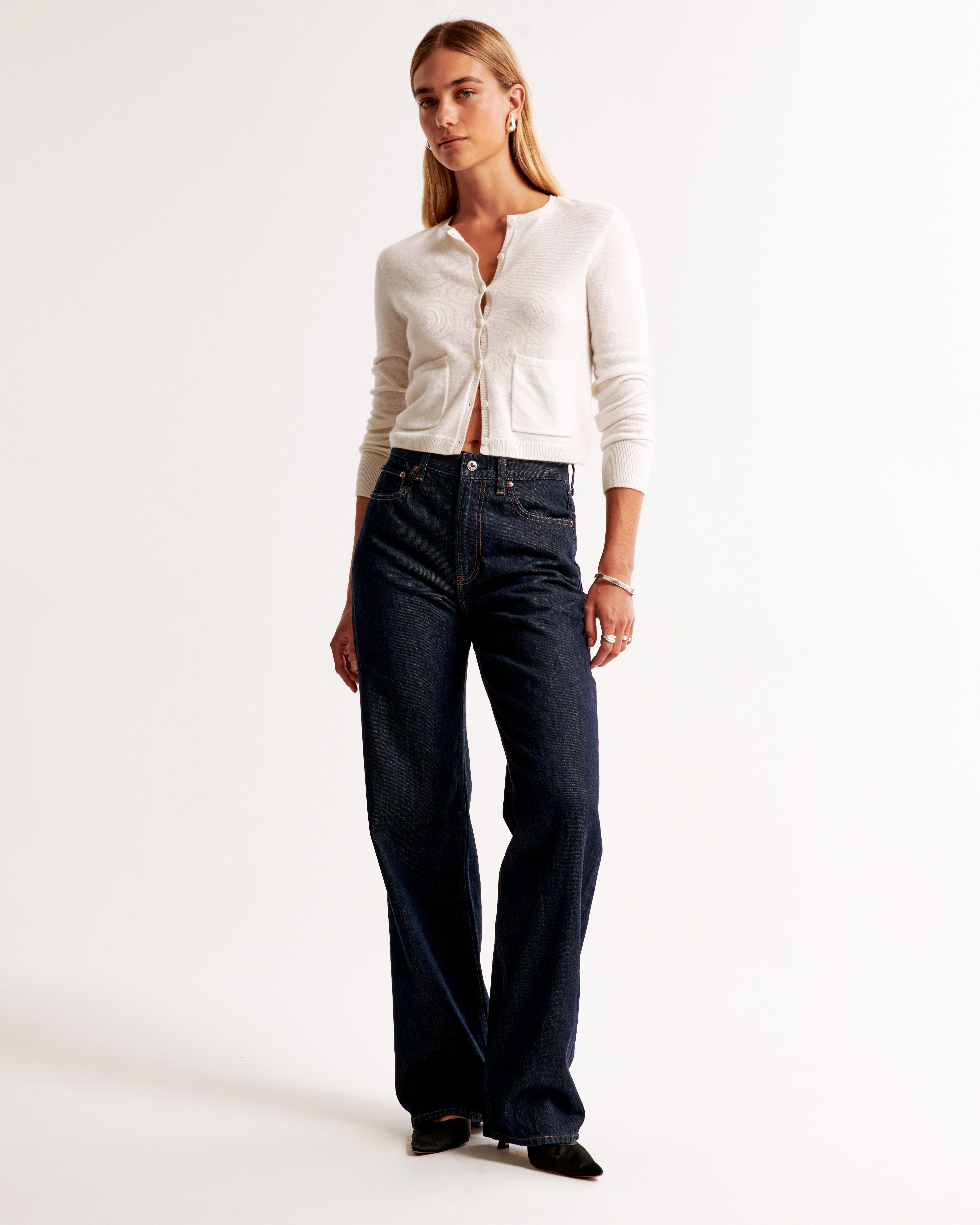 High Rise Loose Jean | Abercrombie & Fitch (US)