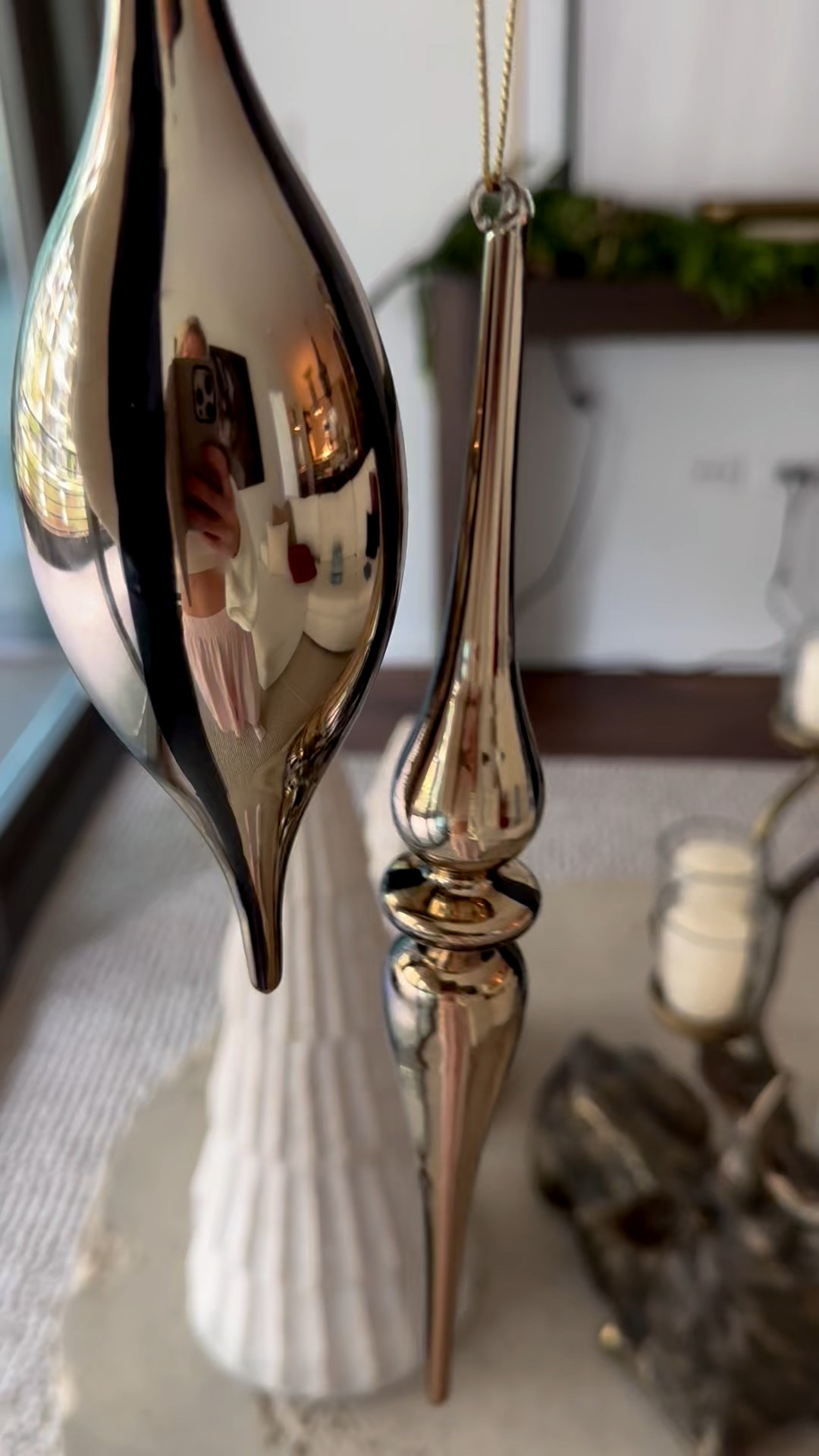 Vintage glam ornament set of 4! 🖤🎄save an extra 5% with code ET05🫶🏼

#LTKStyleTip #LTKHome