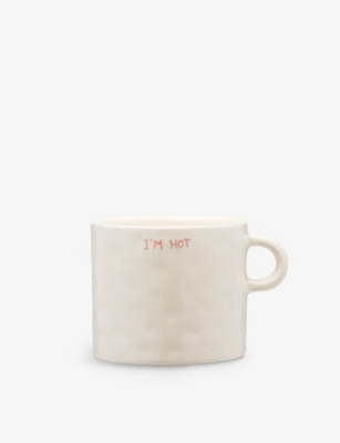 I’m Hot earthenware mug 10cm | Selfridges