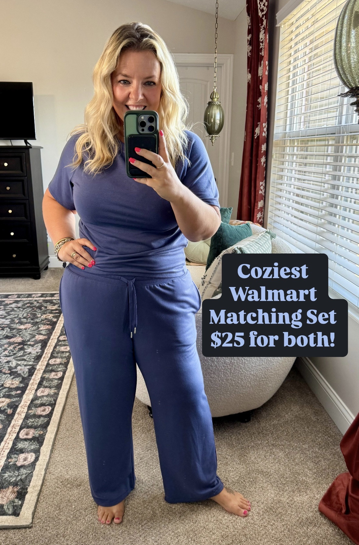 The coziest matching set from Walmart!

#LTKOver40 #LTKMidsize #LTKPetite