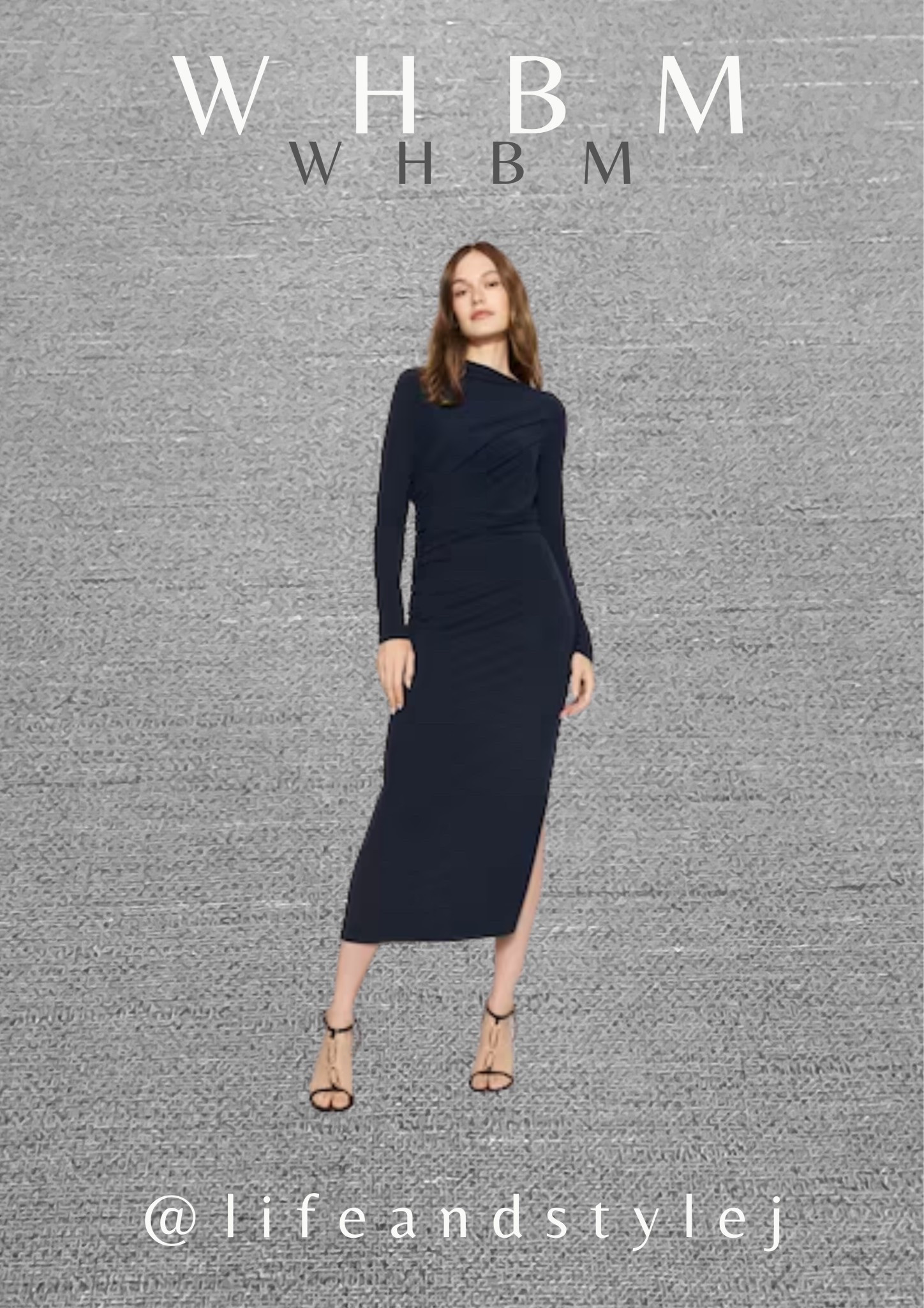 WHBM Asymmetrical Mockneck Bodycon Dress delivers sleek midlife ageless style with a modern edge. Style it with neutral heels or boots, add a structured blazer or statement earrings, and keep hair and makeup clean for a confident polished look day to night. #MidlifeStyle #AgelessFashion #ModernDress #ChicOver40 #TimelessStyle 

#LTKSeasonal #LTKOver40 #LTKFindsUnder100