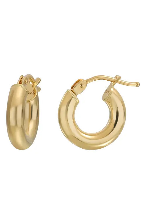 Bony Levy 14K Gold Chunky Hoop Earrings in 14K Yellow Gold at Nordstrom | Nordstrom