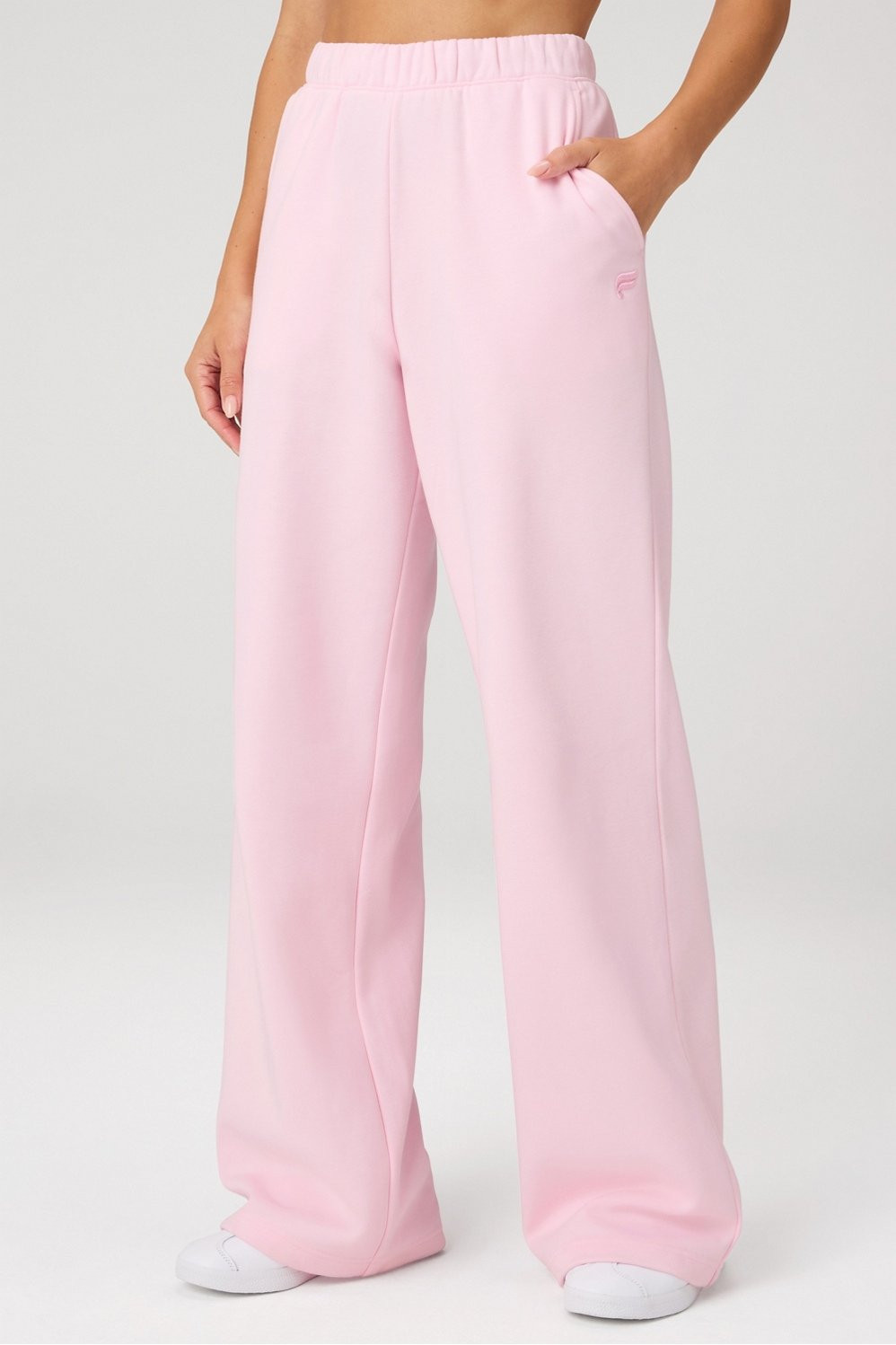 Cozy Fleece Wide Leg Sweatpant | Fabletics