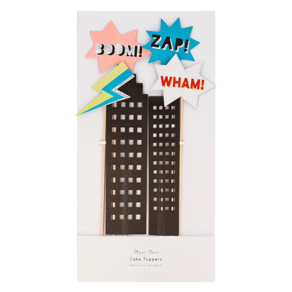 Superhero Cake Topper (x 6) | Meri Meri