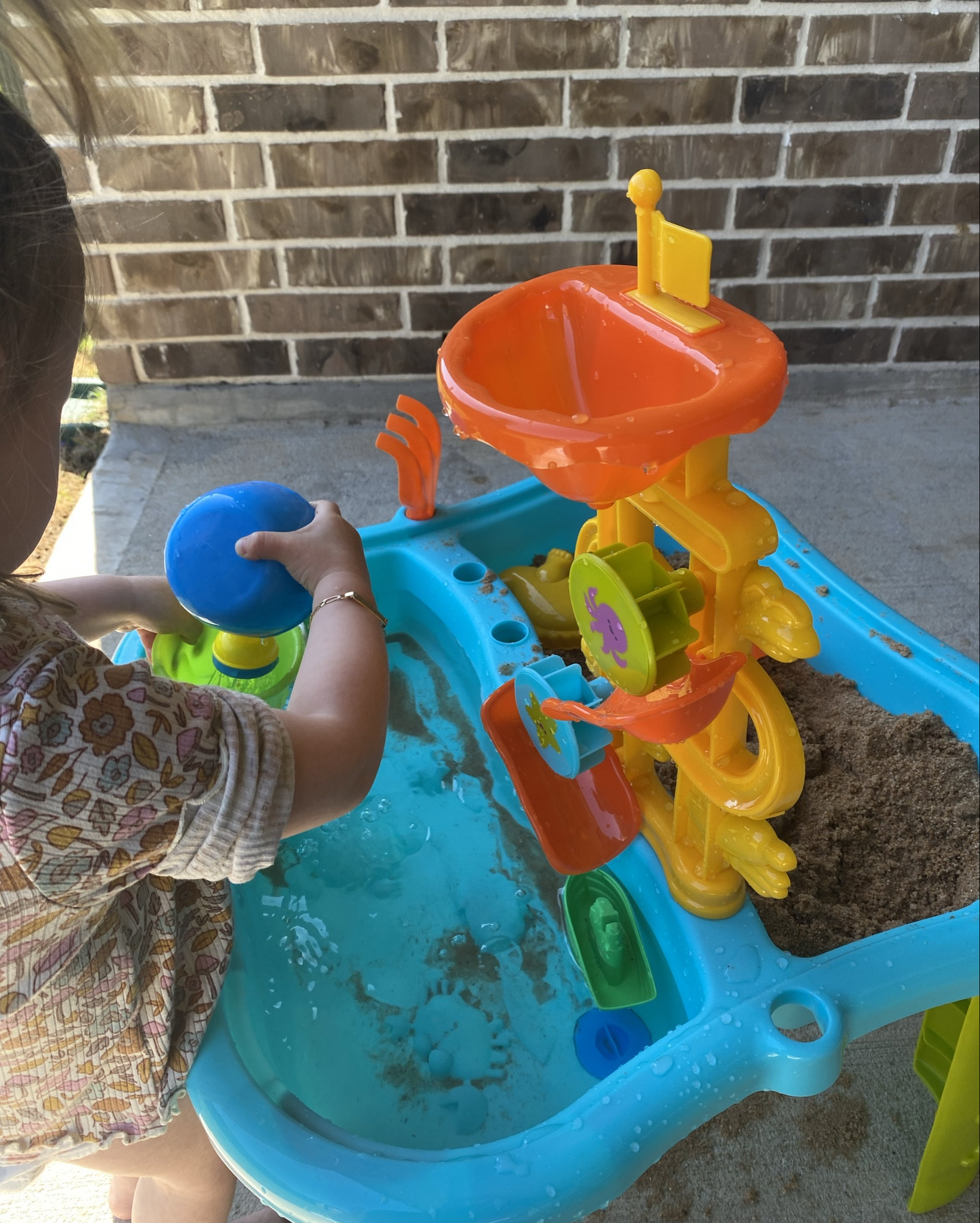 Sand and water table for toddlers. She has played with this for hours !!! And all of the water tables I have found are over $60 dollars ! Great find !

#LTKkids #LTKfamily #LTKfindsunder50