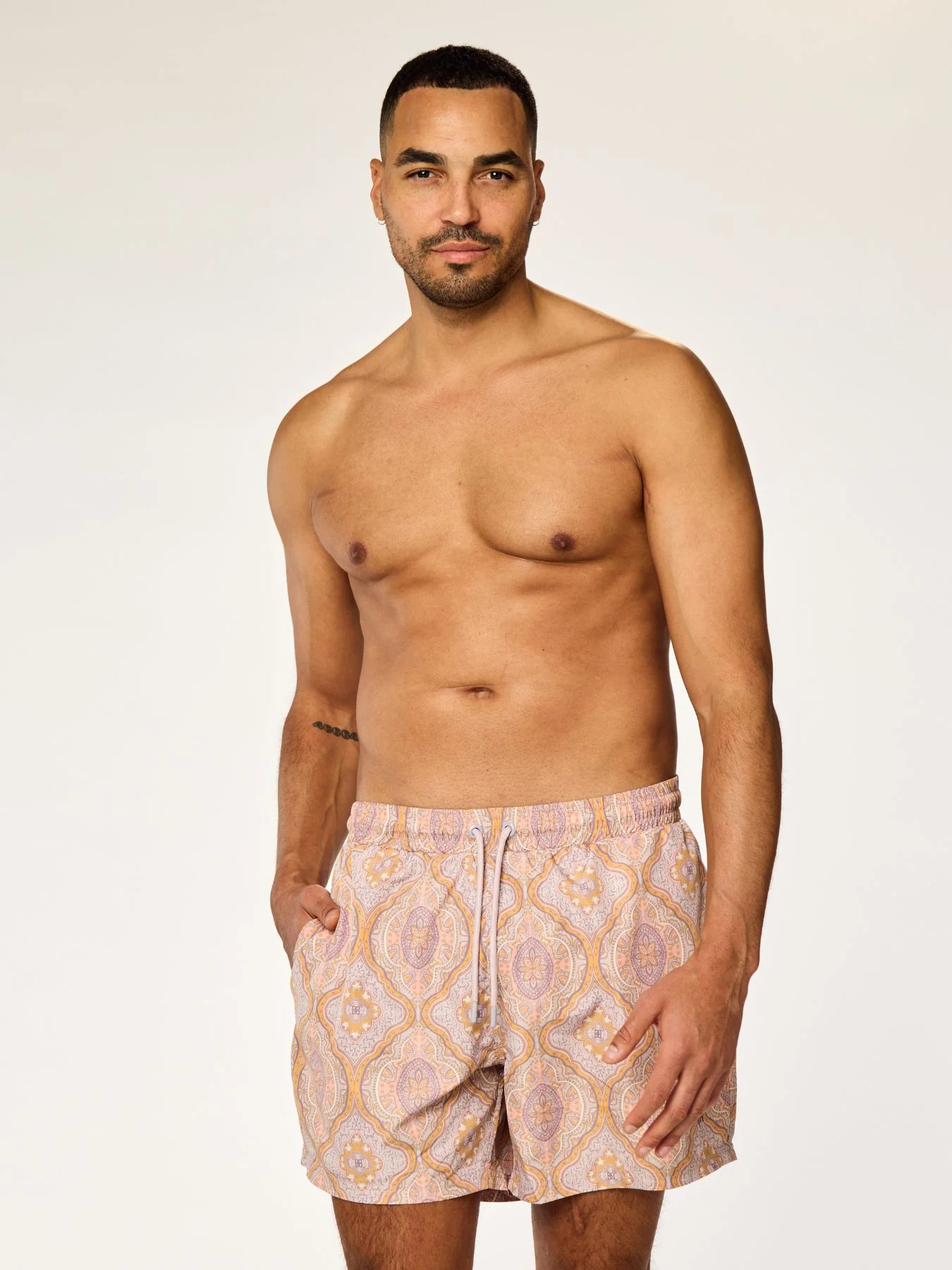 EOS - Swim Shorts • Glittery Soft Mosaic | Ninety-9