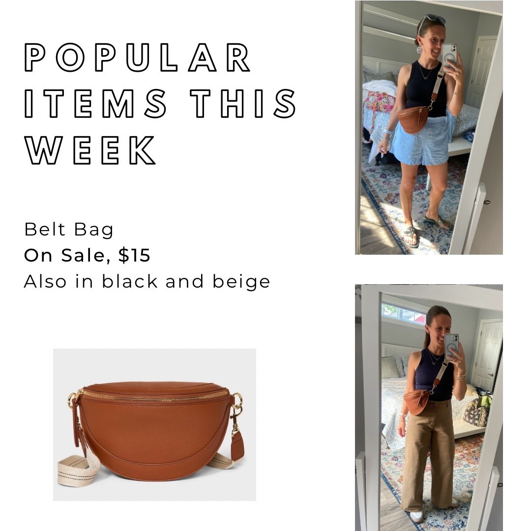 I love the color of this bag. It holds a good amount and I use it all year round.  

#LTKOver40 #target #under20 #salefinds #budgetfriendly #beltbag #crossbodybag 

#LTKU #LTKFindsUnder50 #LTKSaleAlert