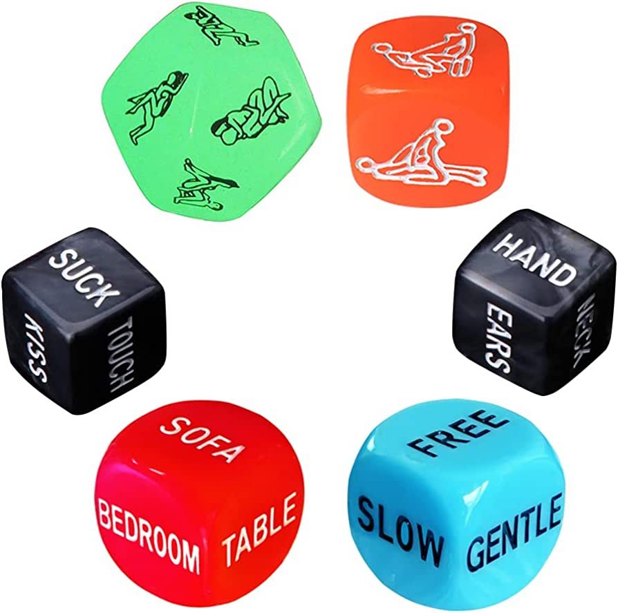 Role Playing Dice Party Dice Couple Dice for Valentine's Day, Hen Party, Honeymoon, Bachelorette ... | Amazon (US)