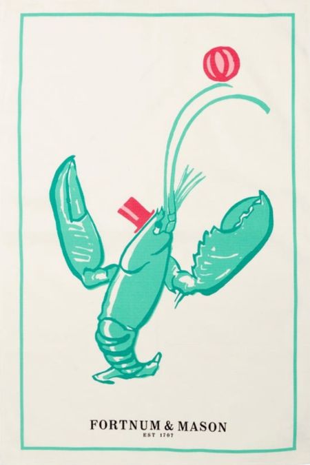 The cutest tea towel from Fortnums!

#lobster #lobsterteatowel #homedecor

#LTKfindsunder50 #LTKhome #LTKGiftGuide