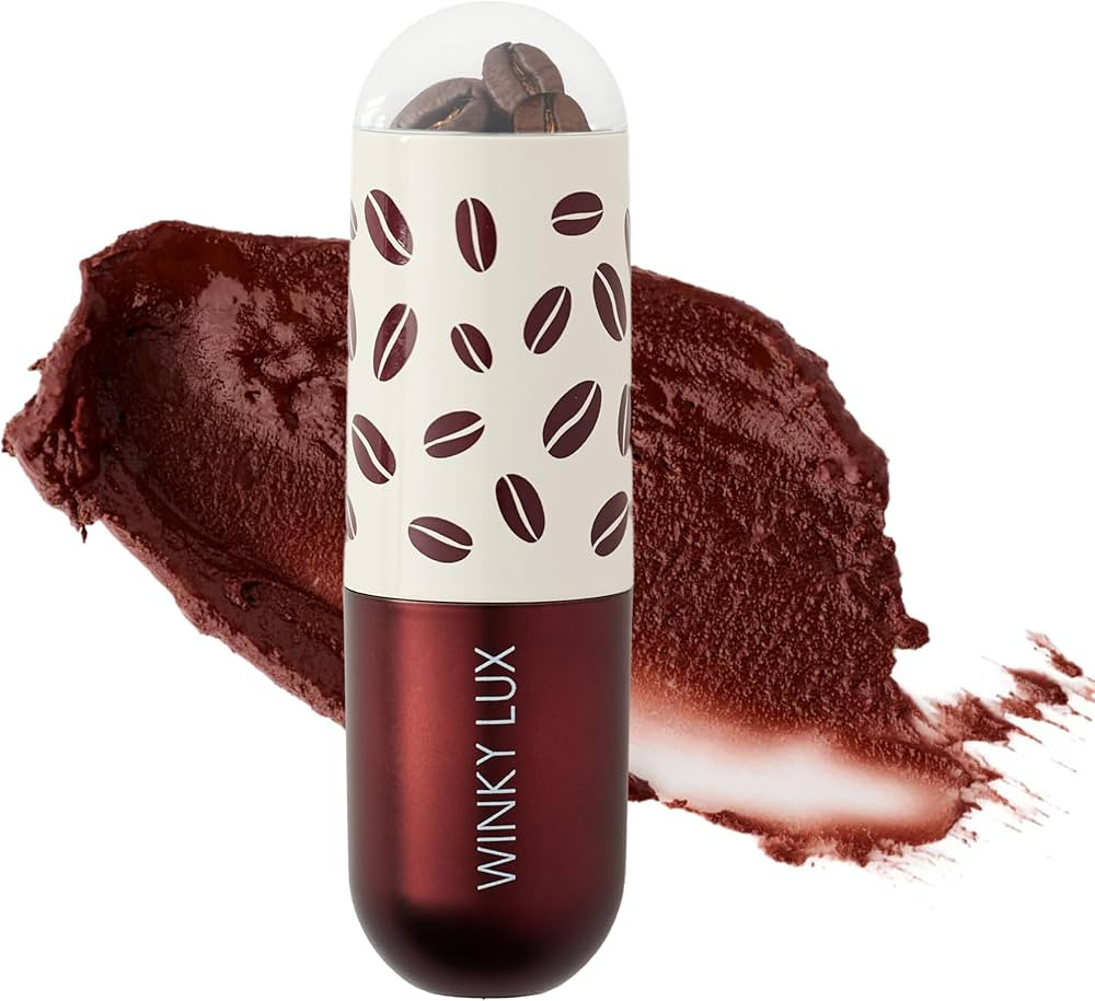 Winky Lux Espresso 'Tini Lip Balm, Ultra-Moisturizing Warm Nude Color with Ceramides, Jojoba Oil,... | Amazon (US)