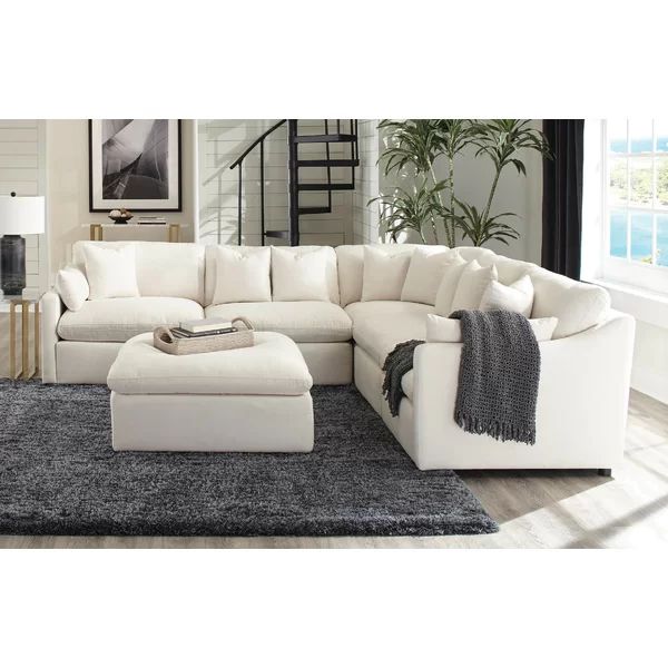 Hibba 6 - Piece Upholstered Sectional | Wayfair North America
